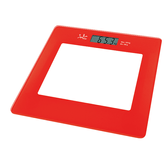 BASCULA DE BAÑO JATA 290R CRISTAL ROJA