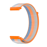 SAVE FAMILY Correa Recambio Tela Rayas Naranja Compatible con los modelos SaveWatch   Senior Enjoy Superior