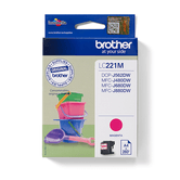 TINTA BROTHER LC-221M MAGENTA 260PAG