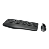 Teclado + Ratón KENSINGTON  Teclado y ratón inalámbricos Pro Fit® Ergo (negro)