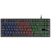 MARS GAMING Teclado MK02 H-MECHANICAL RED Black