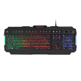 TECLADO MARS GAMING MRK0 EN FRANCES COMPACTO Y LIGERO ANTI-GHOSTING LOGITUD CABLE 3m USB