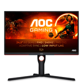 MONITOR GAMING AOC 25G3ZM/BK 24.5" FHD 1920 X 1080, 240HZ, 0.5MS, DP, 2XHDMI