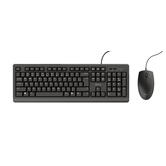 TRUST TECLADO + RATON PRIMO , NEGRO (23972)