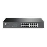 SWITCH 16 PUERTOS 10/100/1000 TP-LINK TL-SG1016D RACK NO GEGSTIONADO