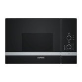 HORNO MICROONDAS INTEGRABLE SIEMENS BF520LMR0 20 LITROS SIN GRILL CRISTAL