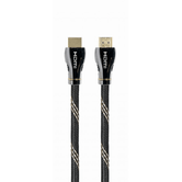 CABLE HDMI 2.1 8K 60HZ GEMBIRD CCBP-HDMI8K-2M PREMIUM TRENZADO ETHERNET 2M NEGRO