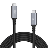 EWENT CABLE USB4 Thunderbolt 3/4 ? 40Gbps ? 240W ? USB-C ? 1m