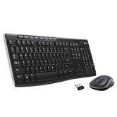 TECLADO INALAMBRICO + RATON OPTICO LOGITECH MK270