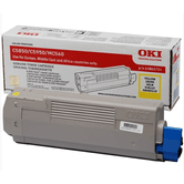 OKI C-5850/5950/MC560 Toner Amarillo 6k