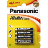 BLISTER 4 PILAS ALCALINAS AAA/LR03 ALKALINE POWER BRONZE SERIES PANASONIC LR03APB/4BP