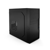 COOLBOX  COOLBOX CAJA MATX M550C USB-C 3.2 GEN1 BASIC500GR 500W  Negro Incluye Fuente