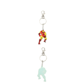 LLAVERO GOMA IRON MAN MARVEL