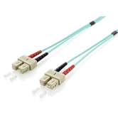 Cable FO Duplex Jumper SC/SC 50/125µ 2,0m turquoise, OM3, LSOH