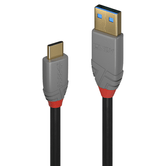 1M USB 3.2 TYPE A TO C CABLE  5A PD  ANTHRA LINE