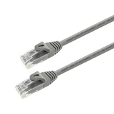 LATIGUILLO AISENS RJ45 UTP CAT6A 50CM GRIS A145-0325