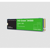 WESTERN DIGITAL Green SN350  SSD 250GB M.2  2400MB/s PCI Express 3.0 NVMe