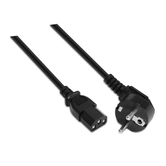 AISENS A132-0169 cable de transmisión Negro 5 m CEE7/7 C13 acoplador