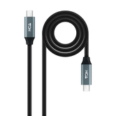 Nanocable Cable USB 3.2 GEN2x2 100W 4K USB-C 2 M