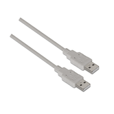 CABLE USB(A)M 2.0 A USB(A)M 2.0 AISENS 2M GRIS A101-0022