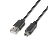 CABLE AISENS USB TIPO-C MACHO A USB TIPO-A MACHO 3A 0.5M NEGRO A107-0050