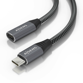 Aisens - Cable Usb 3.2 Gen2X2 Aluminio 20Gbps 8K@30Hz 5A 100W, Tipo Us