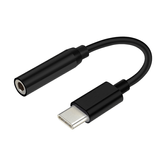 ADAPTADOR AISENS USB-C MACHO A JACK 3.5 HEMBRA 15CM NEGRO A109-0348