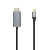 AISENS Cable conversor USB-C a Displayport 4K@60HZ 0.8m Negro