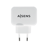 Aisens Cargador pared universal 2x usb 2.0 blanco