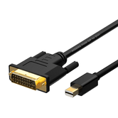 ADAPTADOR AISENS MINI DISPLAYPORT MACHO A DVI MACHO 2M NEGRO A125-0363