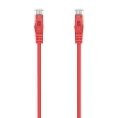 AISENS Cable de Red Latiguillo RJ45 LSZH Cat.6A 500 Mhz UTP AWG24, Rojo, 1.5M