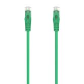 AISENS Cable de Red Latiguillo RJ45 LSZH Cat.6A 500 Mhz UTP AWG24, Verde, 1.0M