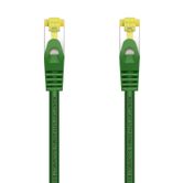 AISENS Cable De Red Latiguillo RJ45 LSZH Cat.7 600 MHz S/FTP PIMF AWG26, Verde, 1.0 m