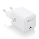 CARGADOR AISENS GAN 35W 1XUSB-C PD3.0 QC4.0 BLANCO