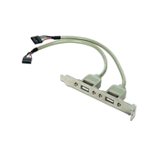 Gembird Cable USB 2.0 Panel Posterior 2xUSB 0.25Mt