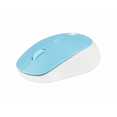 RATON NATEC HARRIER 2 OPTICO INALAMBRICO 1600DPI BLUETOOTH 5.1 AZUL/BLANCO