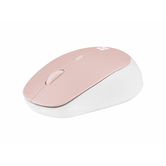 RATON NATEC HARRIER 2 OPTICO INALAMBRICO 1600DPI BLUETOOTH 5.1 ROSA/BLANCO