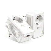 KIT 2 ADAPTADOR DE HOMEPLUG 1000MBPS TP-LINK TL-PA7017PKIT AV1000