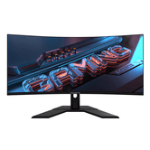 MONITOR GIGABYTE 34" GS34WQC,CURVO,3440X1440,0.23PP,4000:1,1MS,135HZ,2HDMI+1DP