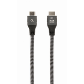 CABLE TRENZADO HDMI 2.1 8K 60HZ GEMBIRD SELECT PLUS SERIES CON ETHERNET 3M NEGRO