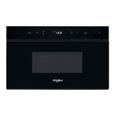 HORNO MICROONDAS INTEGRABLE WHIRLPOOL W67MN840NB 22 LITROS CON GRILL NEGRO