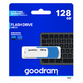 Goodram UCO2 Lápiz USB 128GB USB 2.0 Azul/Blanco