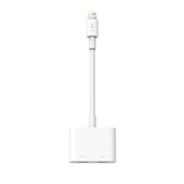 ADAPTADOR BELKIN F8J198BTWHT  AUDIO + CARGA LIGHTNING ROCKSTAR COLOR BLANCO