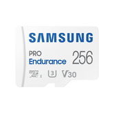 MEMORIA SD MICRO 256GB SAMSUNG SDXC PRO ENDURANCE CLASE 10 CON ADAPTADOR A SD  MB-MJ256KA/EU