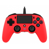 GAMEPAD NACON COMPACT PS4 OFICIAL - ROJO