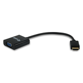 ADAPTADOR HDMI MACHO A VGA HEMBRA CON AUDIO JACK 3.5"  EQUIP  11903607