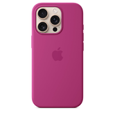 iPhone 16 Pro Silicone Case with MagSafe - Fuchsia