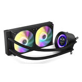 REFRIGERACION LIQUIDA CPU NOX HUMMER X-240 LCD NEGRA
