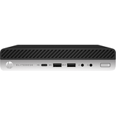 Ordenador Reacondicionado MINI HP EliteDesk 800 G4 / i5-8500T / 8Gb / 256Gb SSD NVME / Win 10 Pro / Sin cable trebol