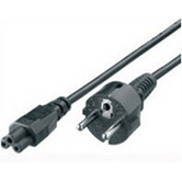 CABLE ALIMENTACION TREBOL EQUIP 1,8M (PORTATILES-NUCs)  112150